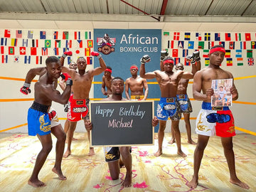 African kickboxers