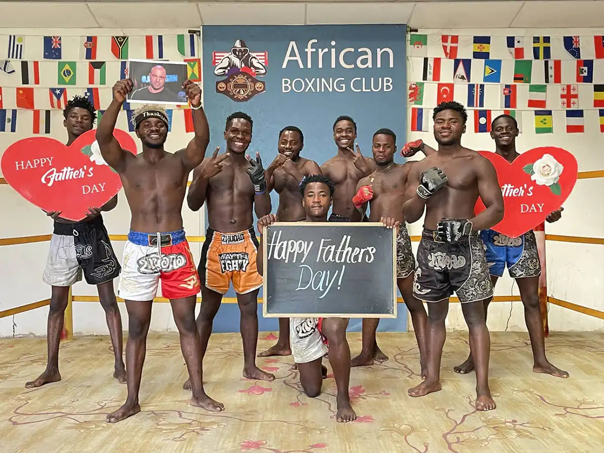 African kickboxers