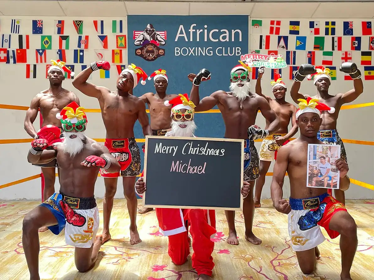 African kickboxers
