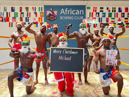 African kickboxers