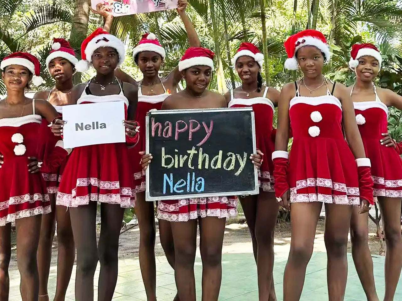 Rainforest Girl Christmas