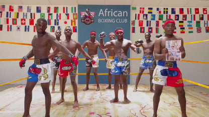 African kickboxers